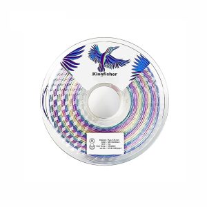 PLA Silk - Rainbow - Kingfisher - 3D Filament