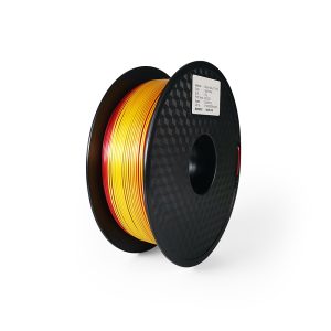 PLA Silk Bicolor - Gold / Red - 3D Filament
