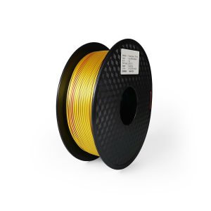 PLA Silk Tricolor - Gold/ Red/ Black - 3D Filament